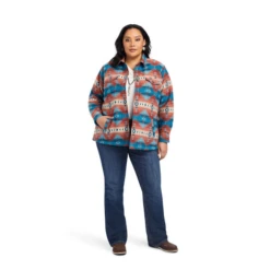 Ariat® Ladies R.E.A.L.™ Fiery Jacquard Shirt Jacket 10041578 -Western Cowboy 10041578C