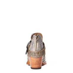 Ariat Ladies Dixon Rock 'N' Roll Silver Snake Print Booties 10036016 -Western Cowboy 1280 I2nahyM16Lw3