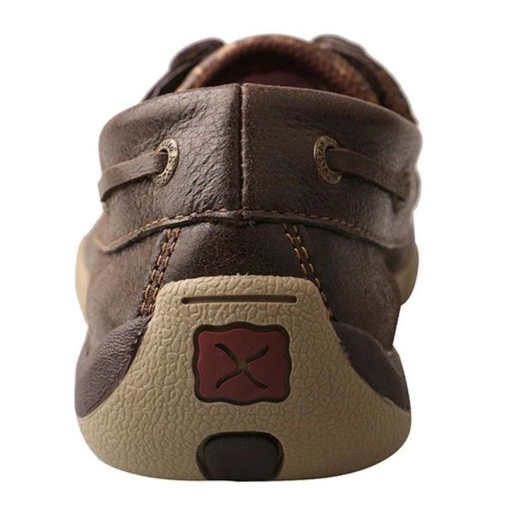 Twisted X Ladies Brown/Emboss Flower Driving Mocs WDM0070 6 Twisted X Ladies Brown/Emboss Flower Driving Mocs WDM0070 - Image 6