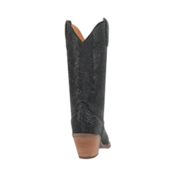 Dan Post Dingo® Ladies Silver Dollar Black Rhinestone Boots DI570-BK -Western Cowboy DI570 bkd