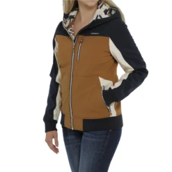 Cinch® Ladies Bonded Multicolored Hoodie Jacket MAJ9844001 -Western Cowboy MAJ9844001C