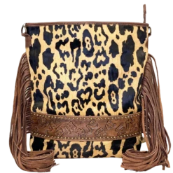 American Darling Jaguar Cowhide Crossbody ADBG316JAU