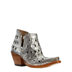 Ariat® Ladies Silver Metallic Studded Dixon Western Boot 10031501