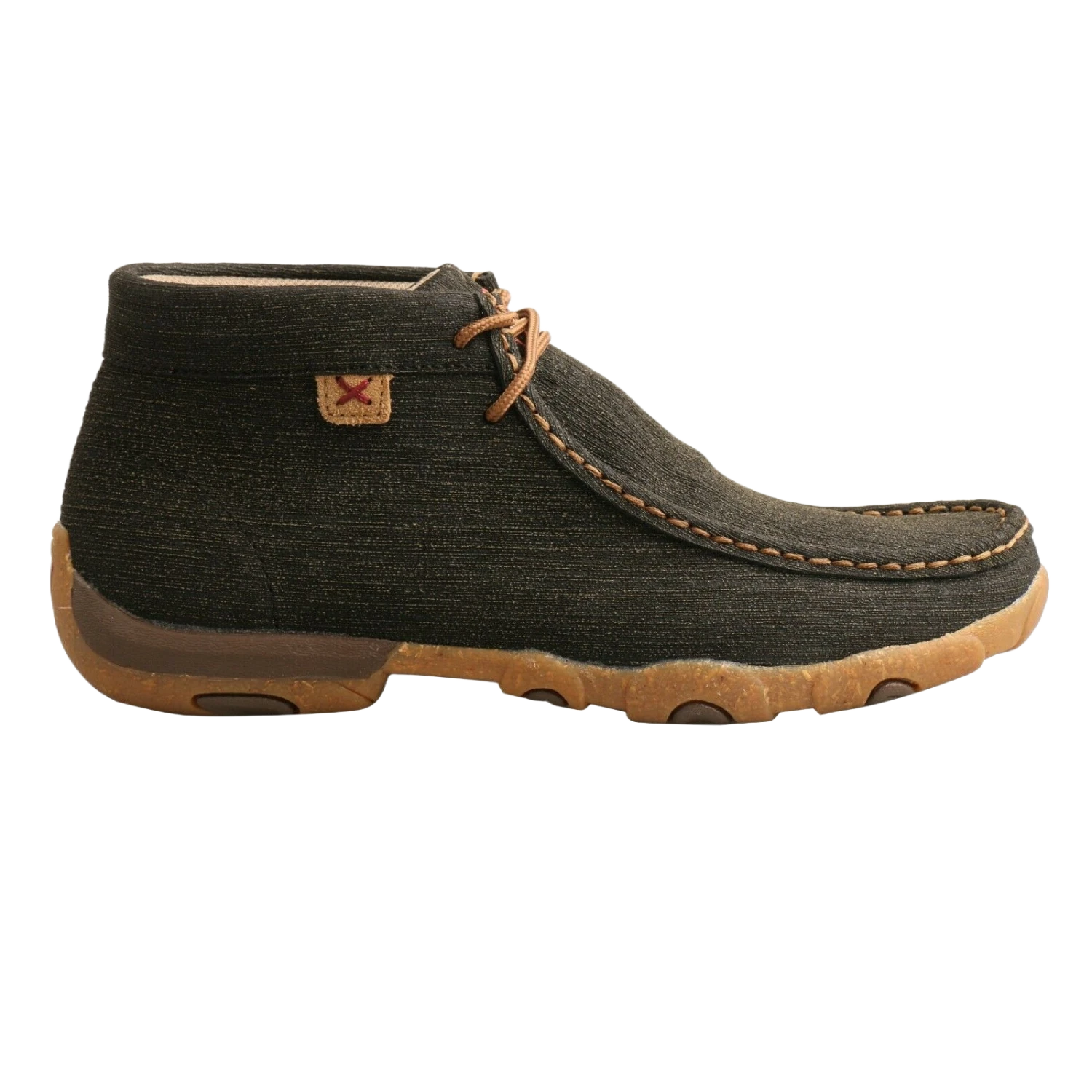 Twisted X Ladies Chukka Charcoal Driving Mocs WDM0144 2 Twisted X Ladies Chukka Charcoal Driving Mocs WDM0144 - Image 2