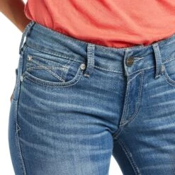 Ariat Ladies Allessandra R.E.A.L Denim Boot Cut Jeans 10040796 -Western Cowboy S22 WMS WEST 10040796 detail01